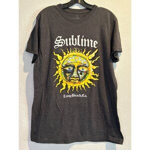 Sublime GRAY Sleeve Shirt XL Band Reggae Long Beach CA 420
